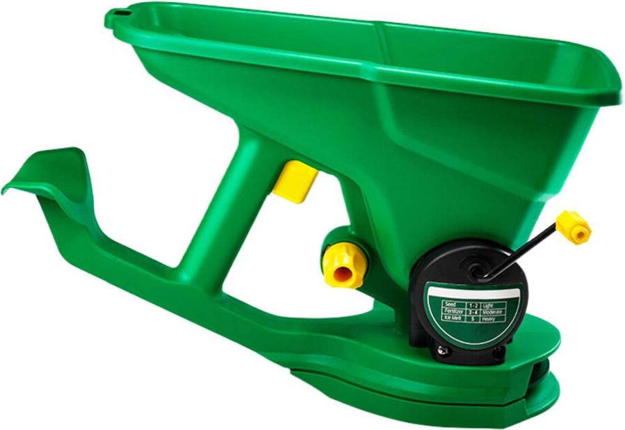 Handheld Fertilizer Spreader with Precision Dispersion