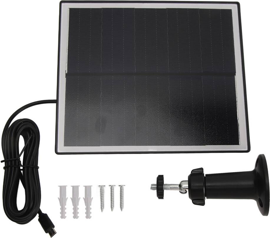 High Efficiency Solar Panel Micro USB Port 6W