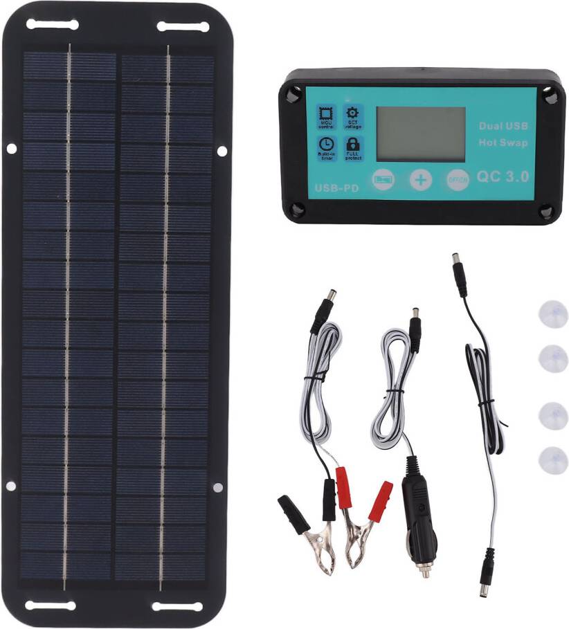 Portable Solar Panel Kit Waterproof MPPT Controller