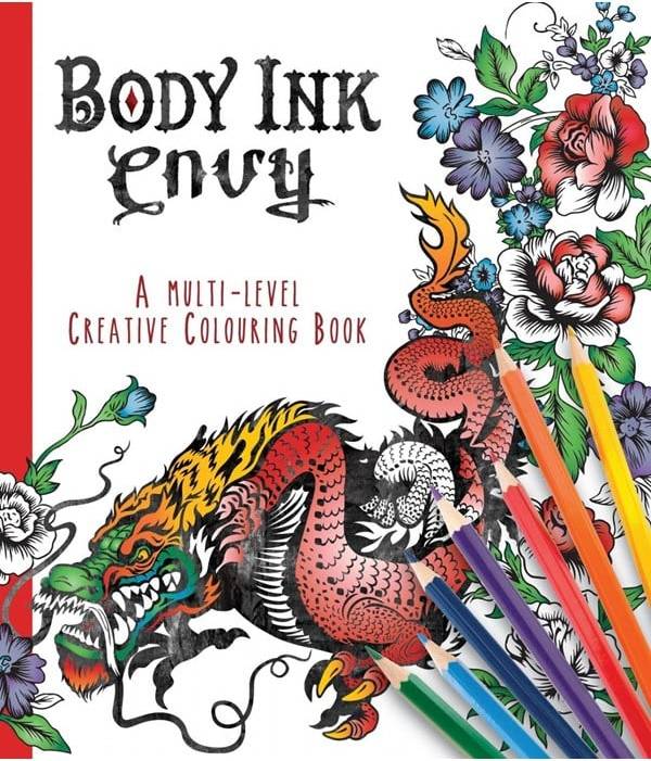 Mandala Coloring Book Body Ink Envy
