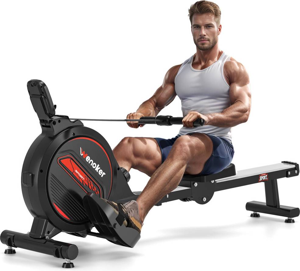 Home rowing machine WENOKER Rowing Machine Magnetic Foldable