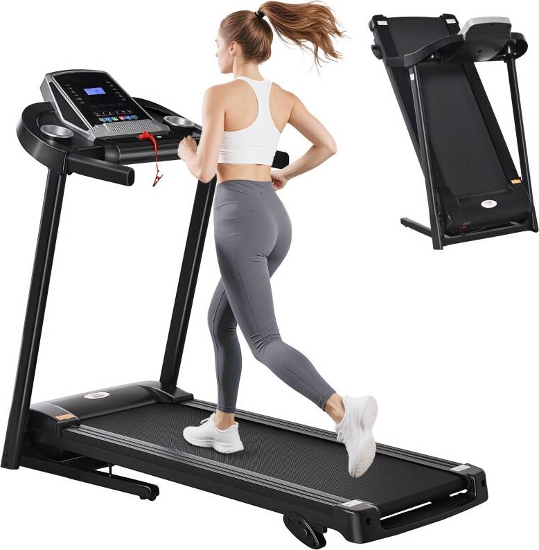 Folding incline treadmill Gunai Folding Incline Treadmill 2HP LED Display