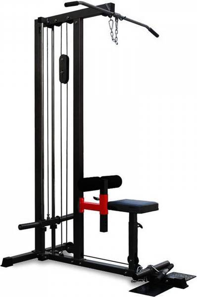 CF660 Plate Loading Lat Pulldown Machine
