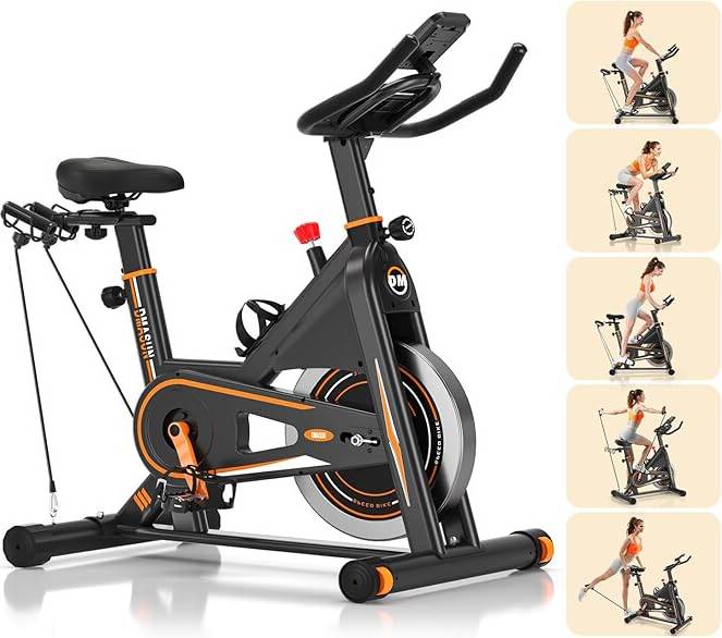 5 In 1 Exercise Bike with LCD Display