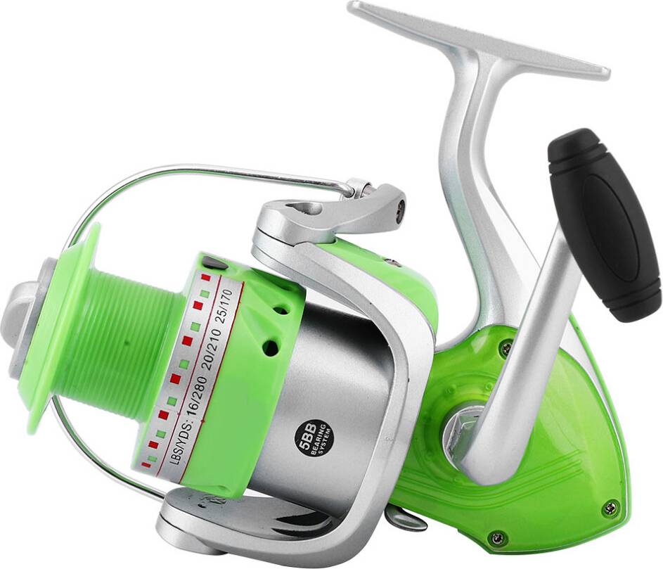 Compact Lightweight Spinning Reel V-Spool