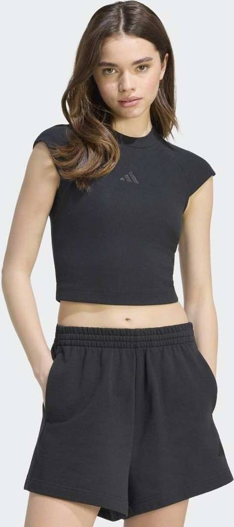 adidas Kit Small Logo Rib T-Shirt