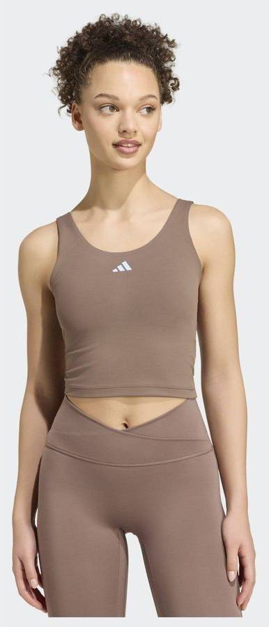 adidas 3 Stripes Studio All Me Light Support Tanktop