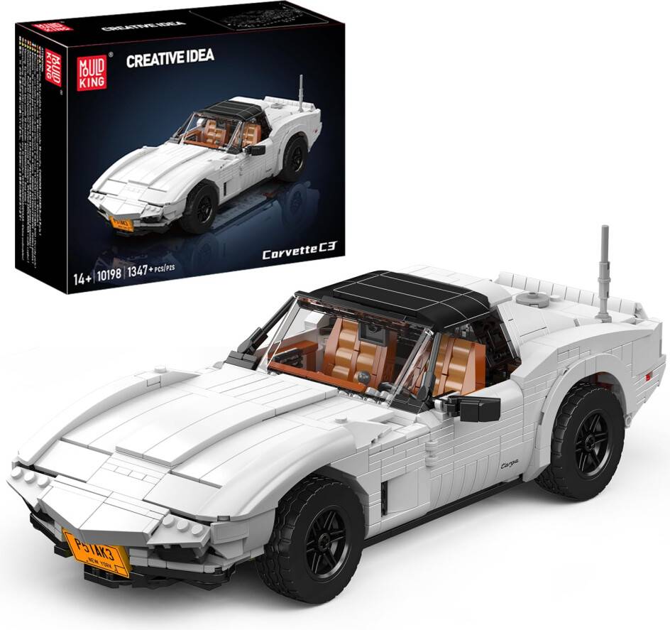Supercar Model Building Blocks Kit