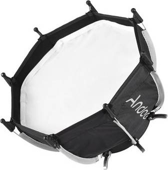 Mini Octagonal Softbox For Andoer Mini Cob Light