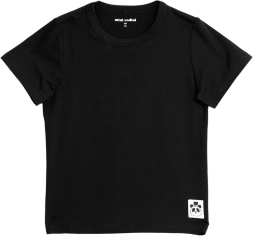 Mini Rodini Basic Ss Tee - Black