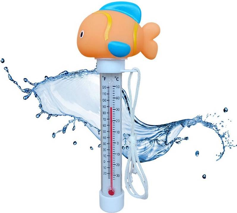 Fish Pool Thermometer Floating Water Temperature Tester