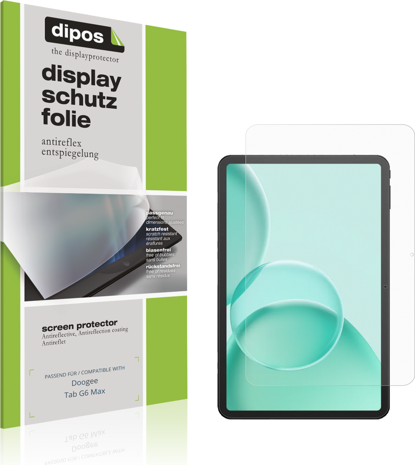 Dipos Screen Protector For Doogee Tab G6+