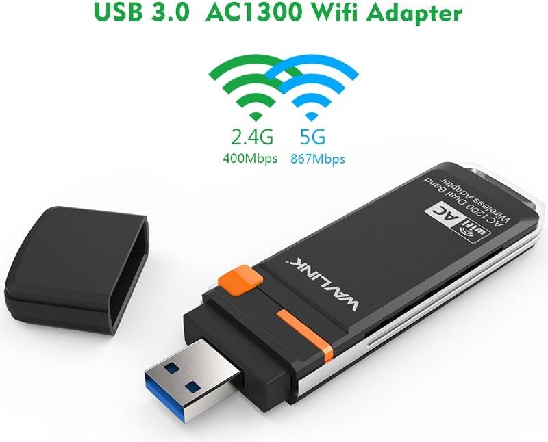 AC1300 USB WiFi Adapter