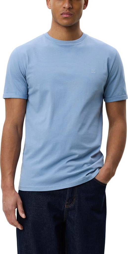 Tee-Shirt Col Rond Coton Bio - Bleu
