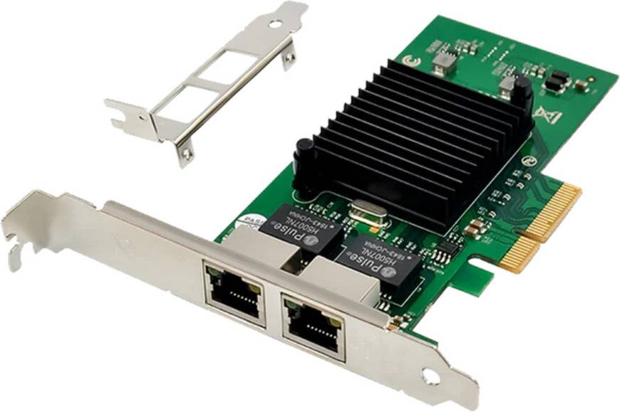 Origin Storage Intel 82576EB PCIe 2.0 x4 Dual Port 1GbE RJ45