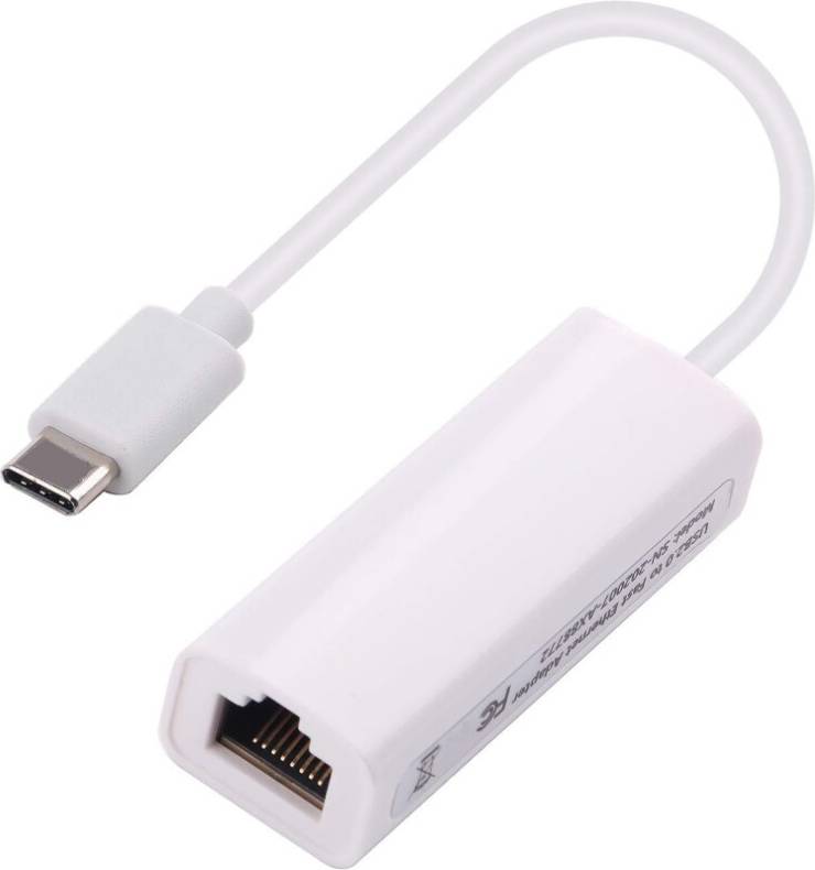 Ethernet RJ45 Adapter For Windows Mac OS X Linux