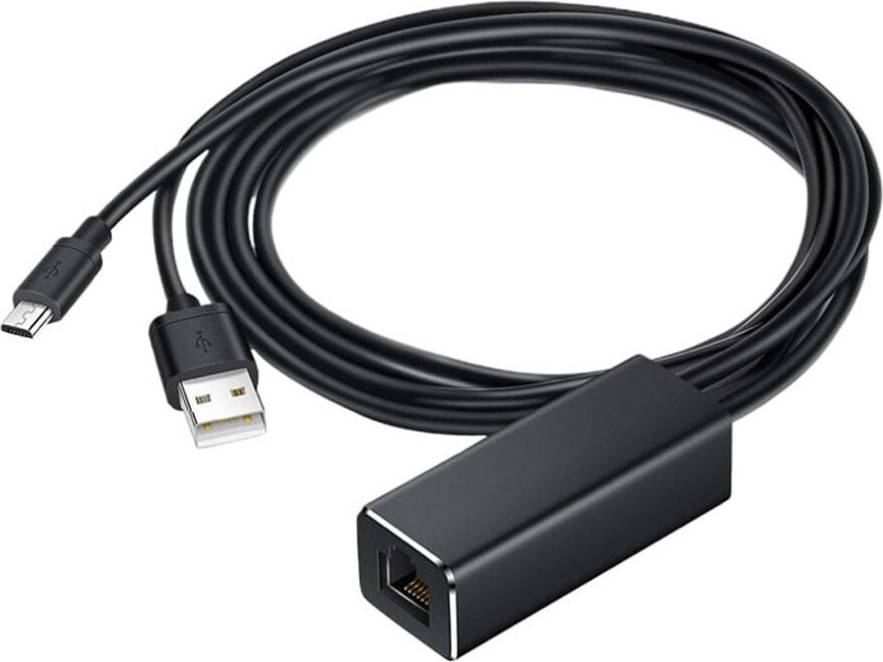 Ethernet Adapter Micro USB to RJ45 10 100Mbps