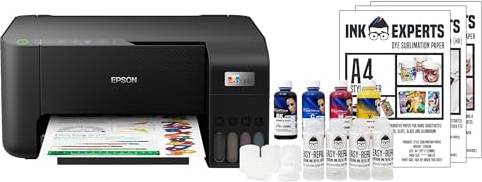 Ink Experts Dye Sublimation A4 Printer Bundle
