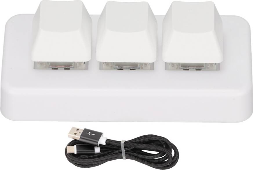 3 Key Keypad RGB Backlit USB
