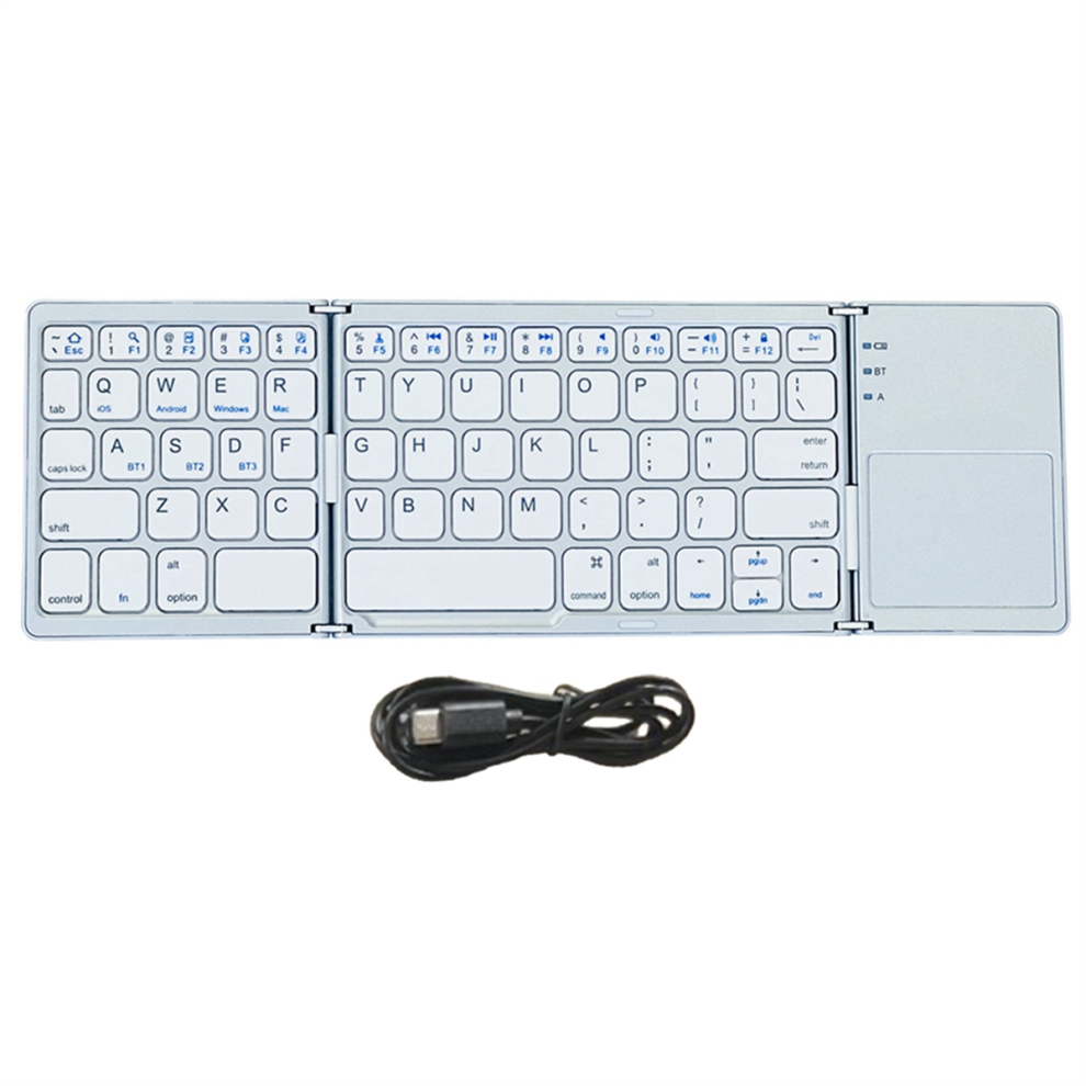 Bluetooth Keyboard Silver