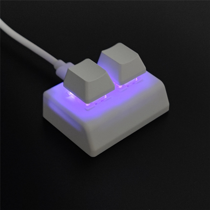 2 Keys Macro Programming Keyboard RGB