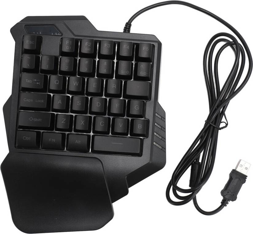 One Handed Gaming Keyboard 7 Color RGB