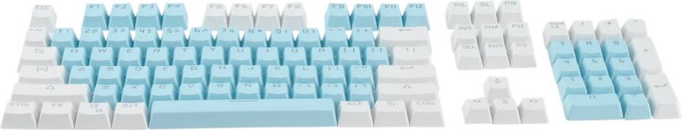 104-Key Two-Color Translucent Keycap Set