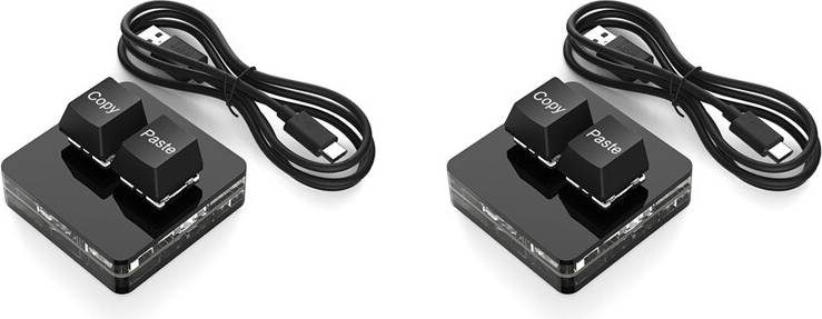 Tauoh Mini Keyboard 2 Key RGB Macro