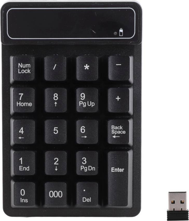 2.4G Wireless Mini Number Keyboard 19-Buttons USB