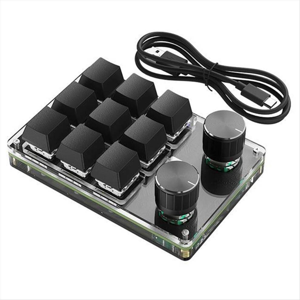One Handed Mini Programmable Mechanical Keyboard