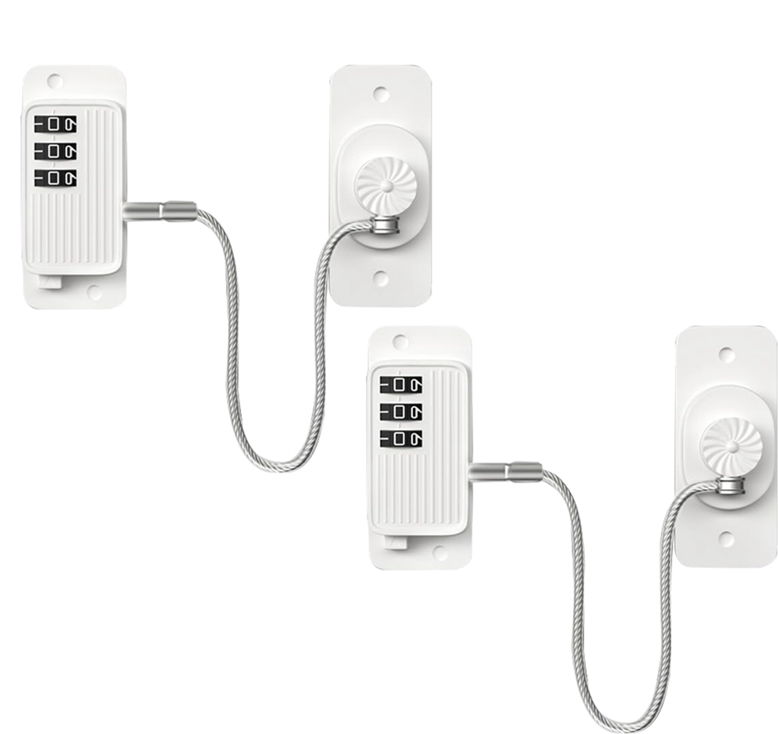 Typecat Refrigerator Lock Combination 2 Pack