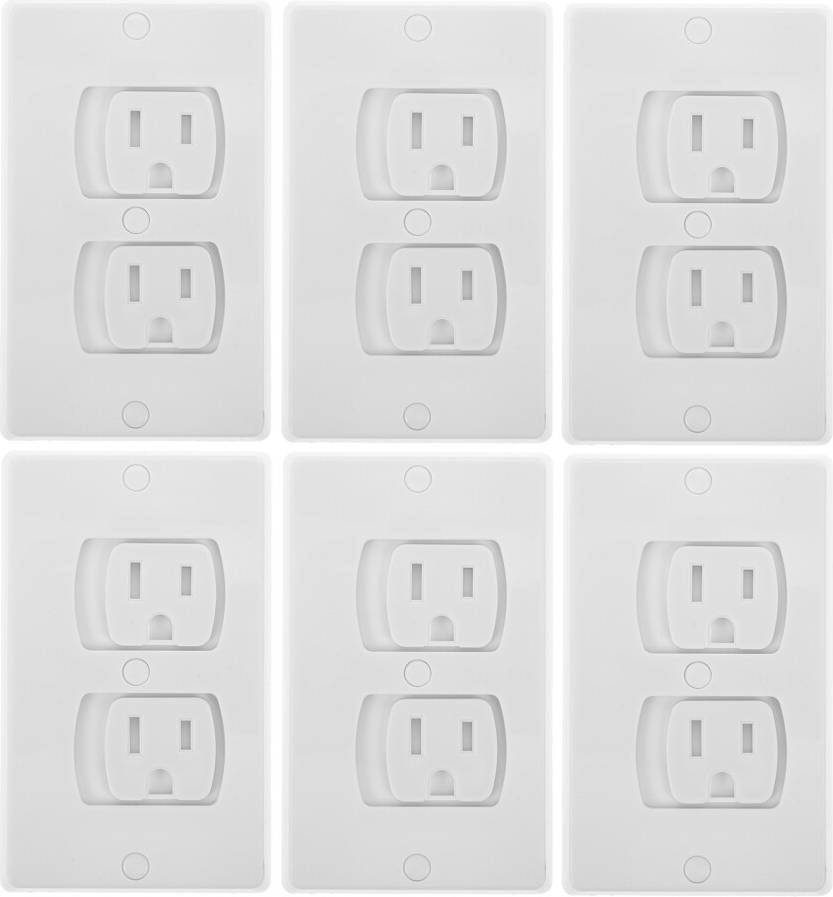 Inoomp 6Pcs Automatically Closing Outlet Covers
