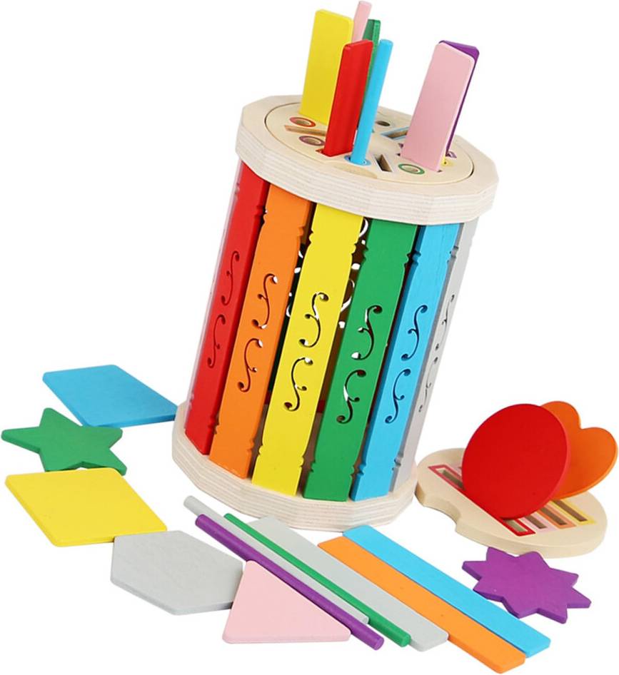 Color Sorting Stacking Toy for Toddlers