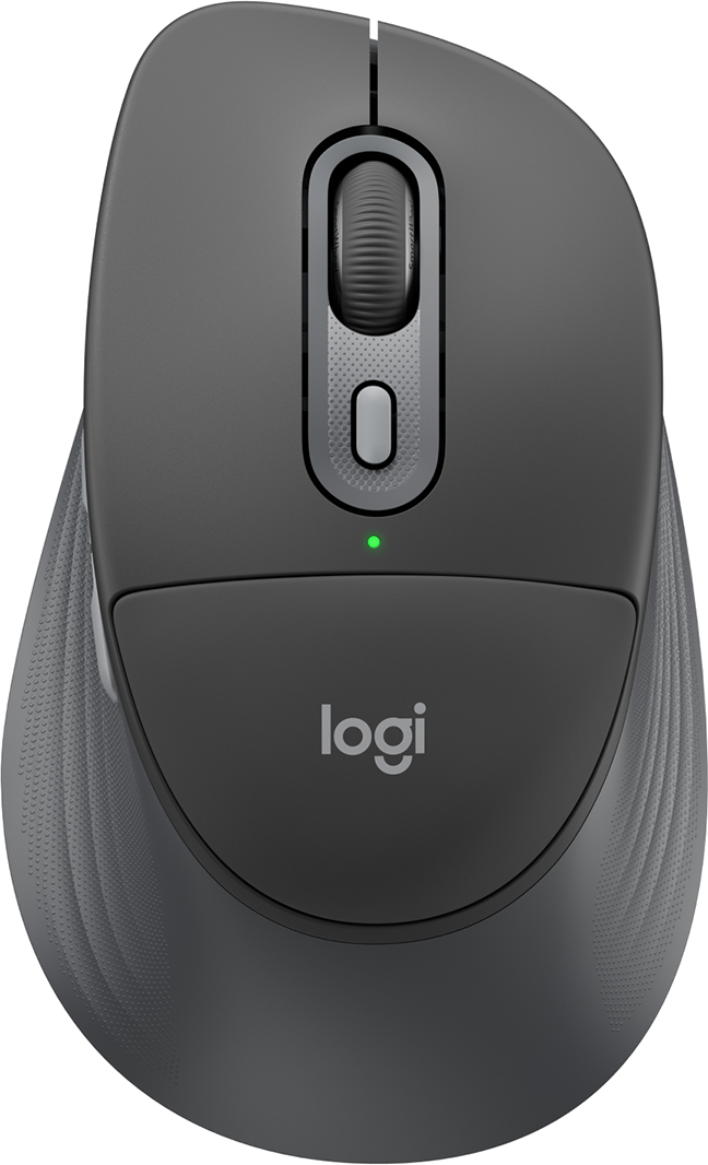 Logitech Signature Comfort Plus M850 L Wireless Optical Mouse - Graphite