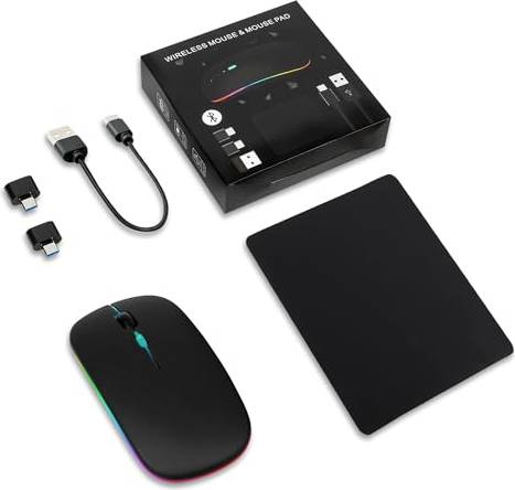 Apple wireless mouse Wireless Bluetooth 5.2 USB Receiver Mouse