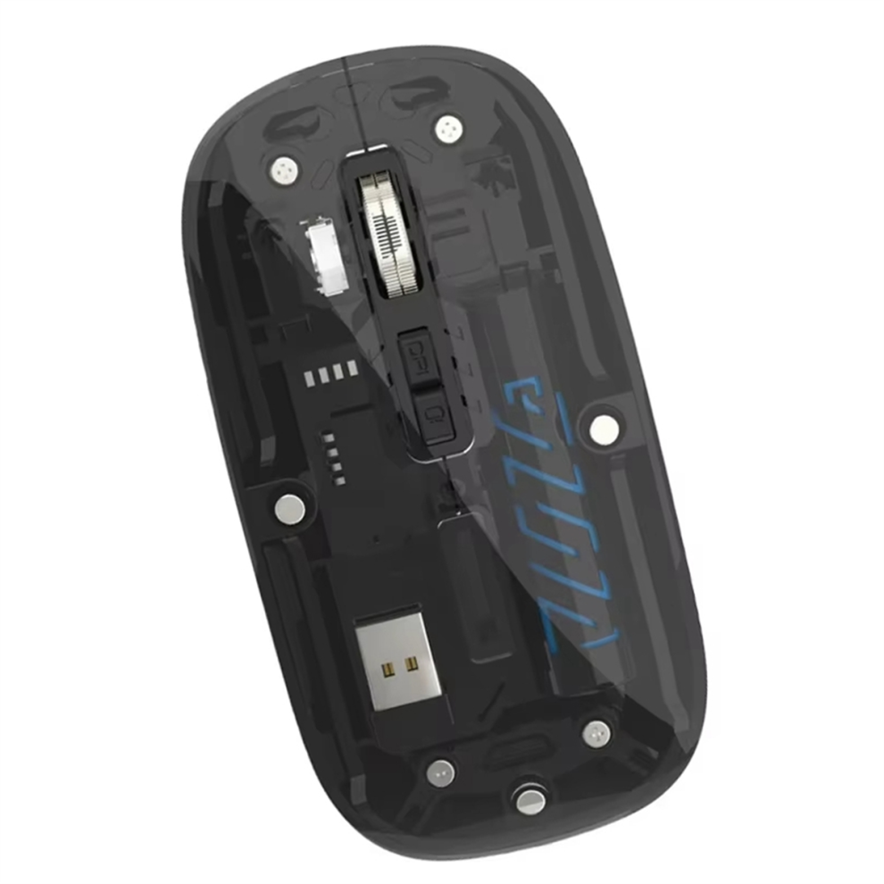 Transparent Wireless Mouse Dual Mode
