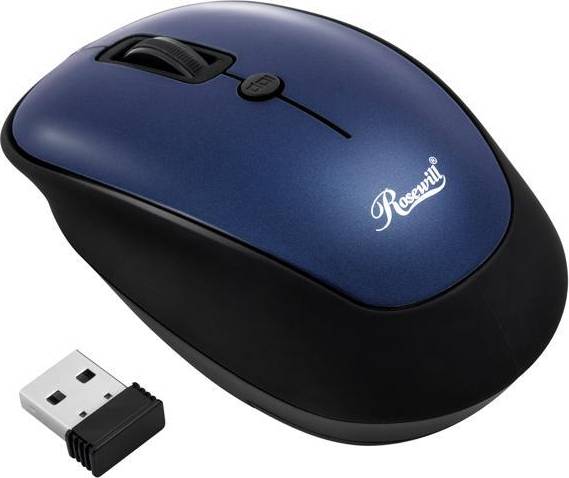 Rosewill Wireless Optical Computer Mouse 4 Buttons