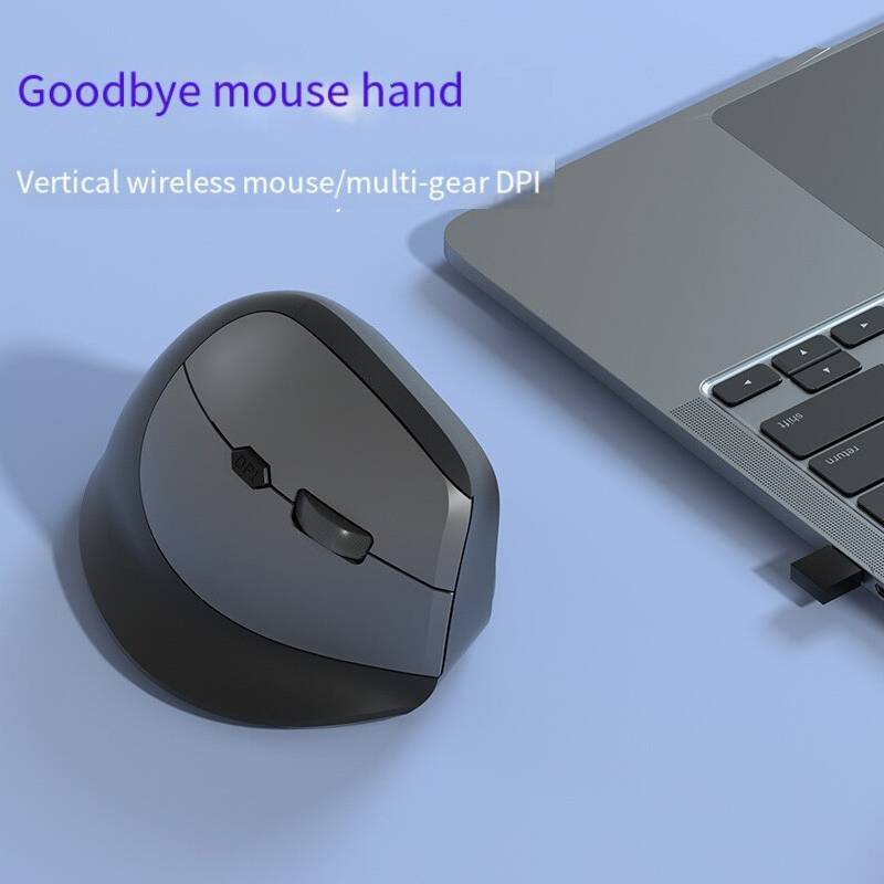 Maxpower Mouse Wireless USB Cablato Verticale 2 4 GHz