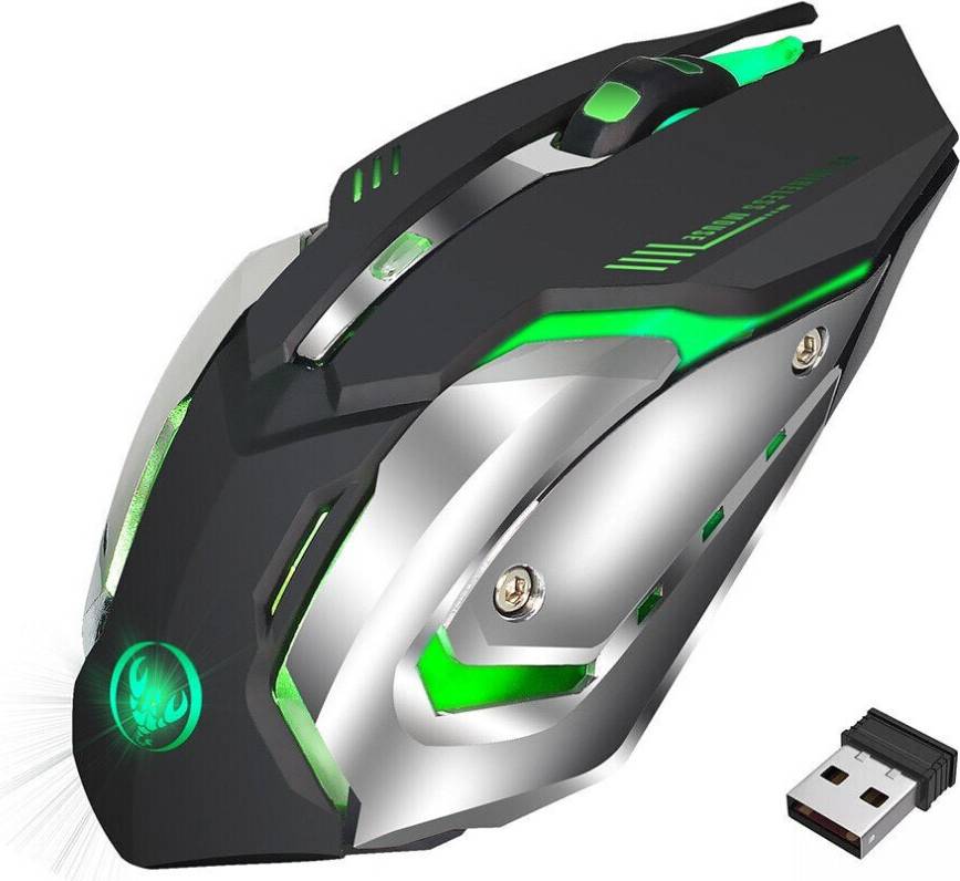 Mouse Wireless 2400 DPI Ricaricabile