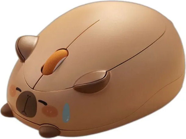 Maxpower Mouse Wireless Capybara Portatile 5 Pezzi
