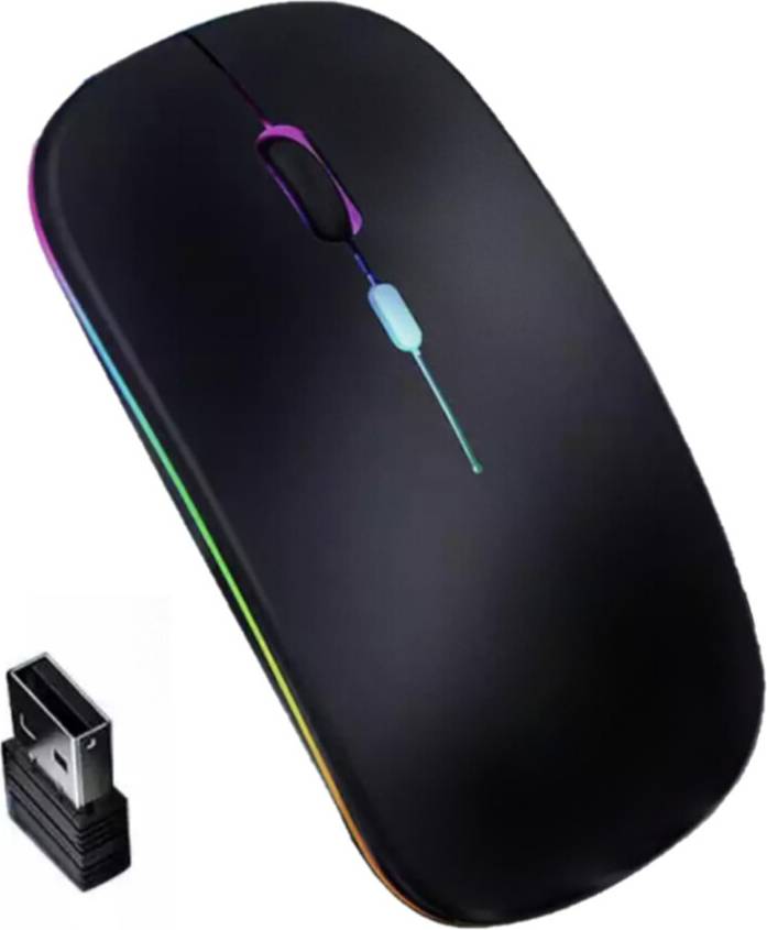 Wireless Bluetooth Optical Mouse RGB Light