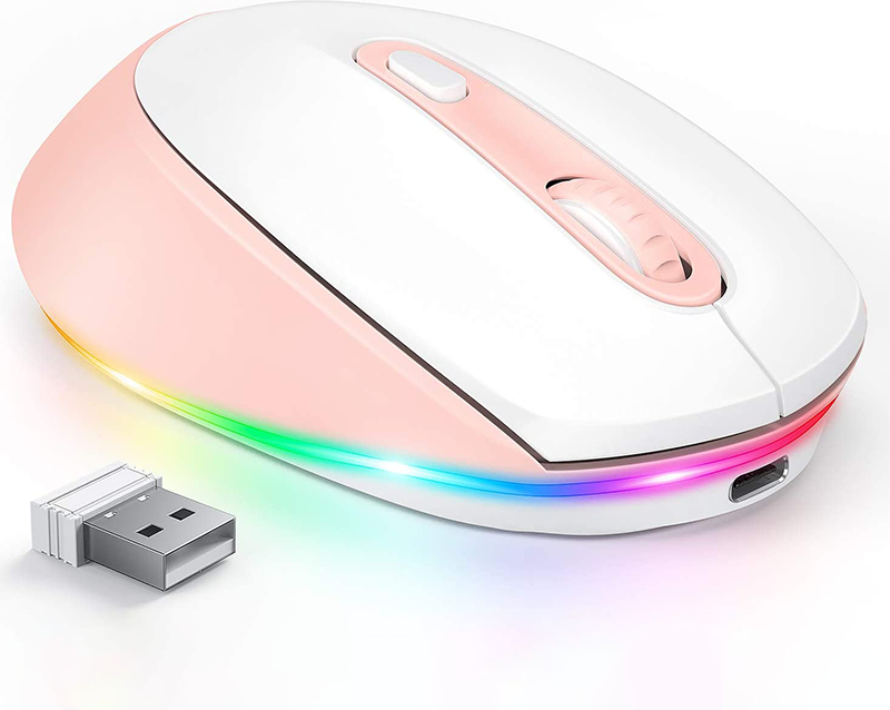 Maxpower Mouse Wireless Ricaricabile Bow Viola