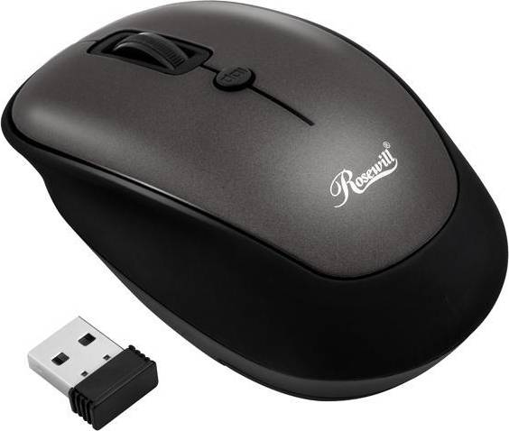 Rosewill Wireless Optical Computer Mouse 4 Buttons