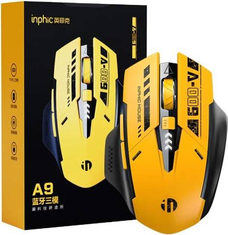 Maxpower Inphic A9 Wireless Mouse Bluetooth