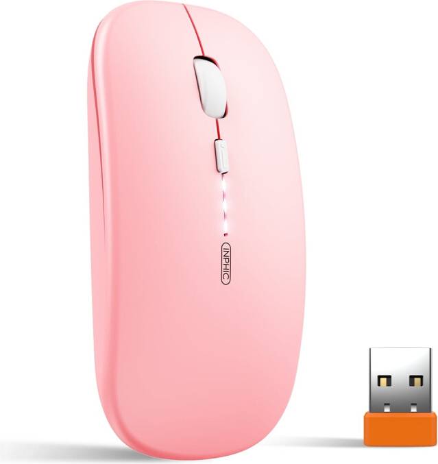 Inphic Mouse Wireless Ricaricabile M1P