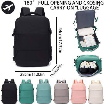 Womens travel backpack Shein Large Capacity Travel Backpack