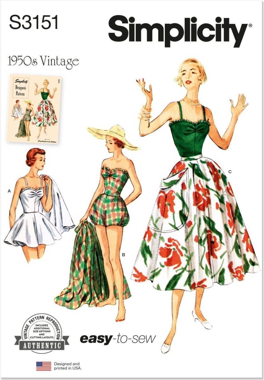 Simplicity Paper Sewing Pattern 3151