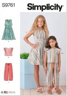 Simplicity Paper Sewing Pattern 9761