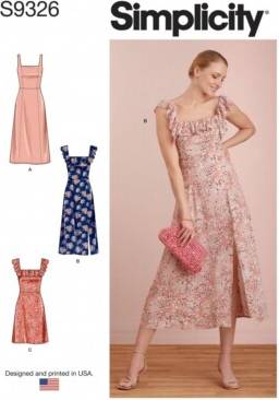 Simplicity Paper Sewing Pattern 9326