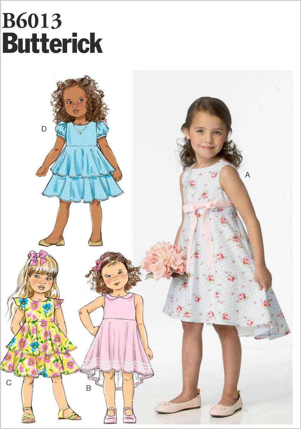 Butterick Paper Sewing Pattern 6013